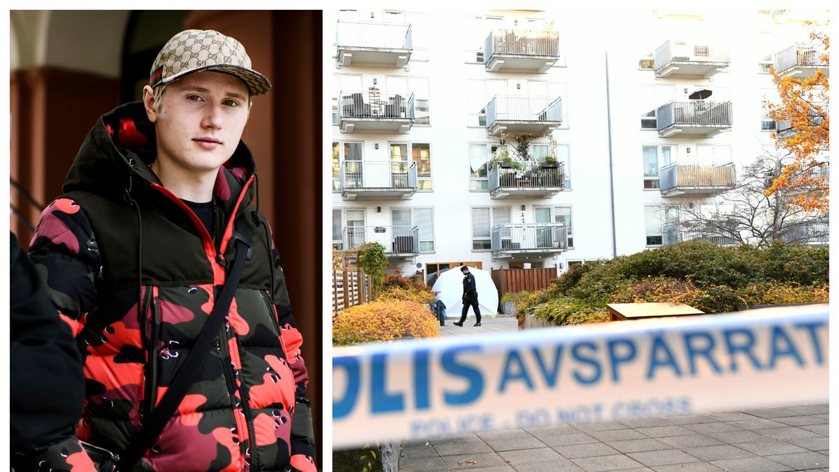 Den mördade rapparen Einár hånas på en skola i Stockholm.